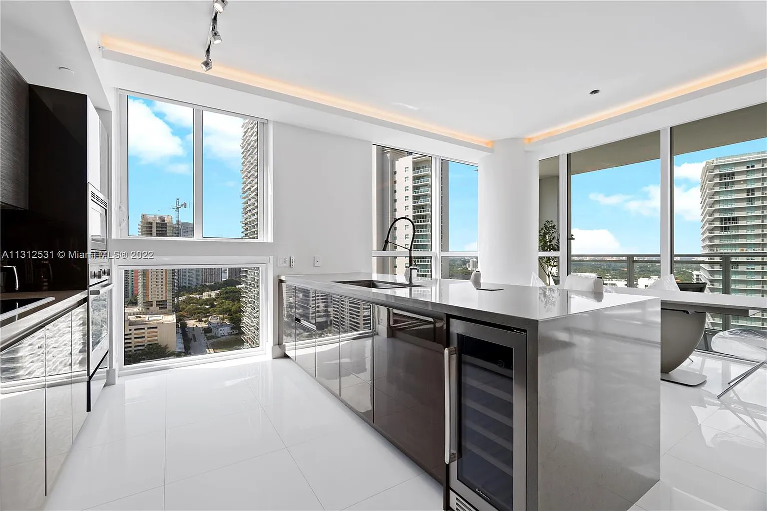 The Lifestyle-Design Kitchens in The Bond on Brickell