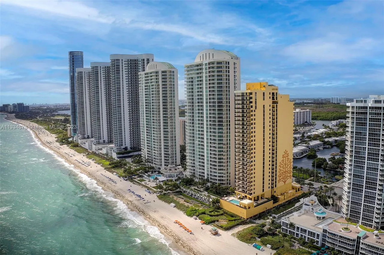 Fantastic Oceanfront Location of the Sayan at Sunny Isles Beach