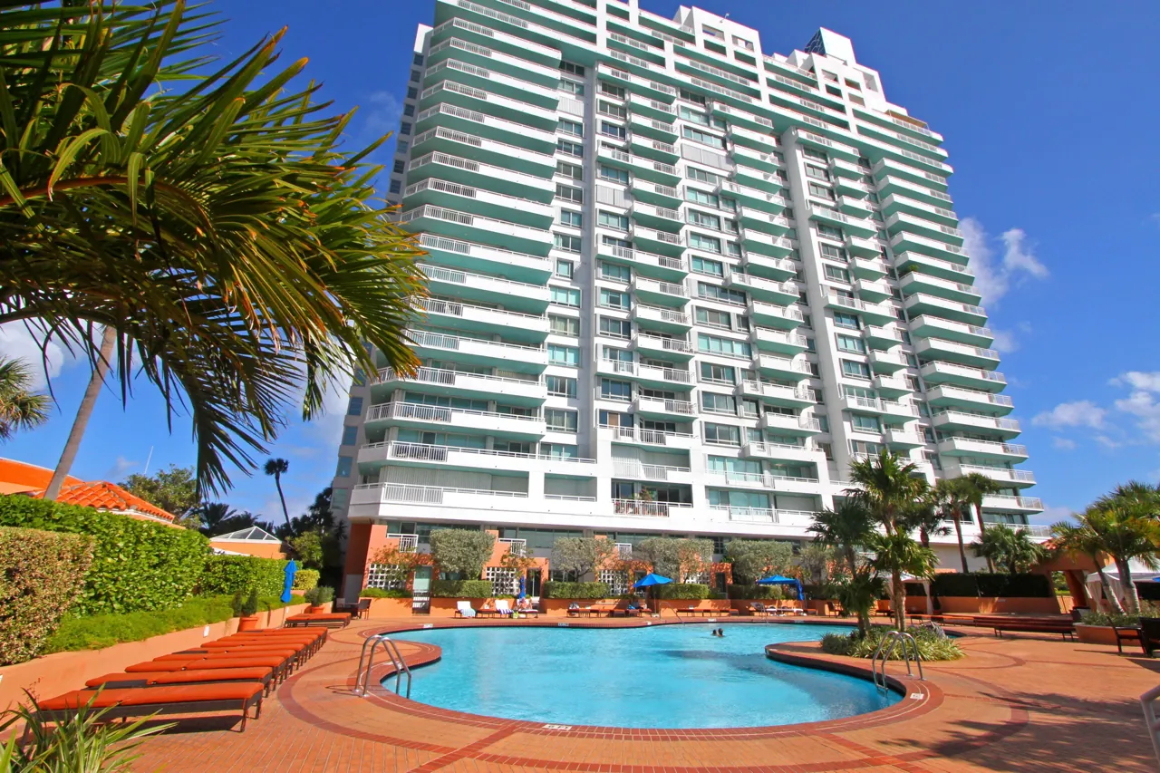 South Beach Towers Front View